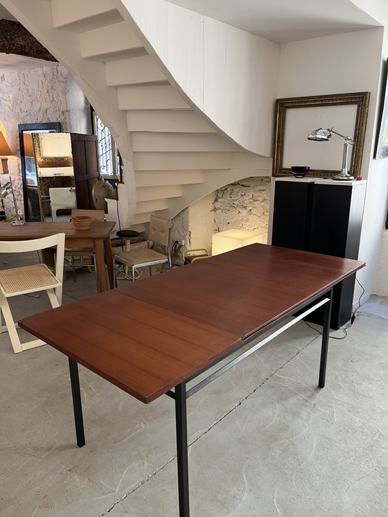 Image 1 of Mesa de caoba, años 50