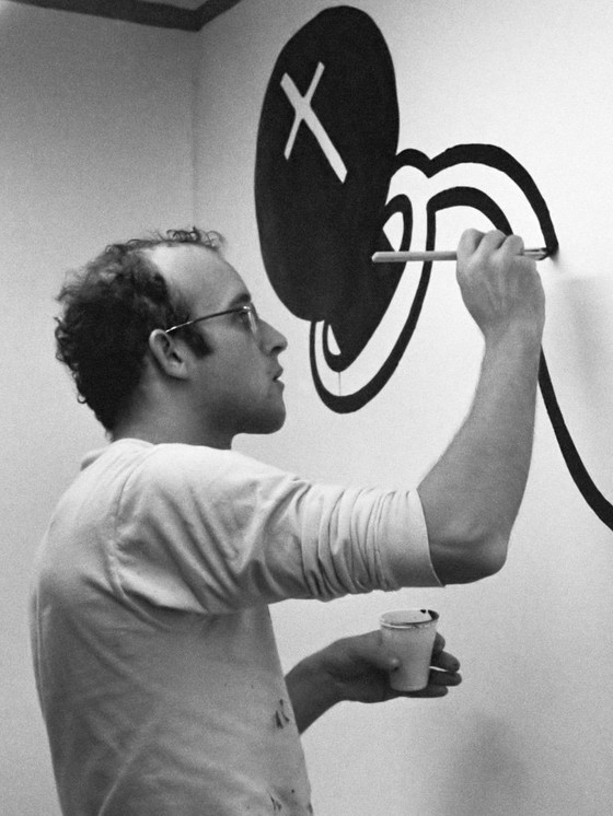 Image 1 of Lithographie de Keith Haring
