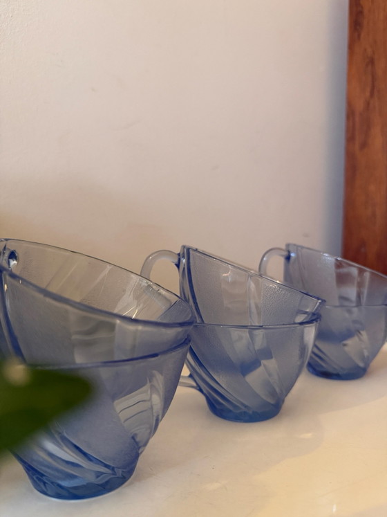 Tasses à café Duralex Beau Rivage, Vaisselle, Verre, Bleu (photo 2 sur 7)