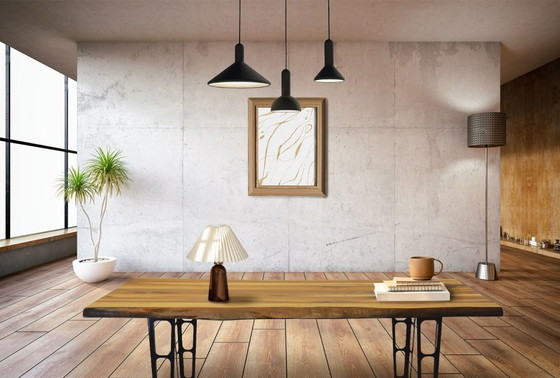 Image 1 of table à manger en noyer