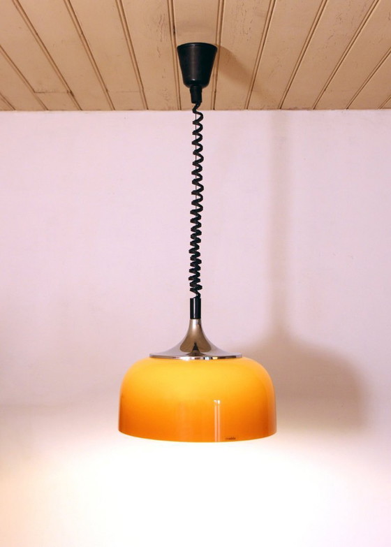 Image 1 of Guzzini/Meblo-Pendelleuchte, 1970er Jahre