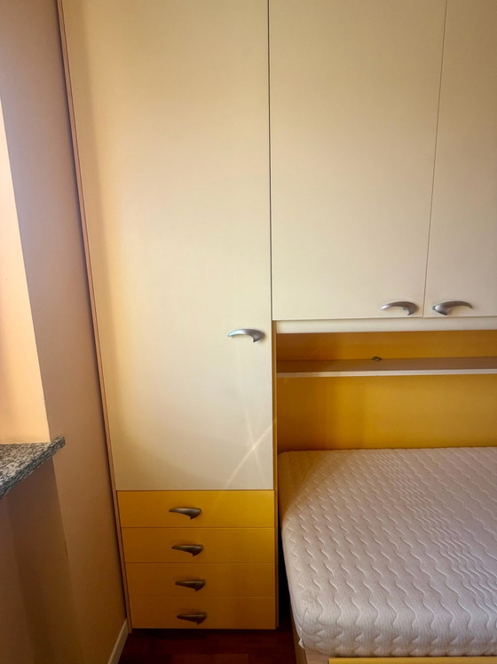 Cameretta a ponte Molteni gialla e panna – Molteni&C, Armadi, Legno, Alluminio (photo 6 of 11)
