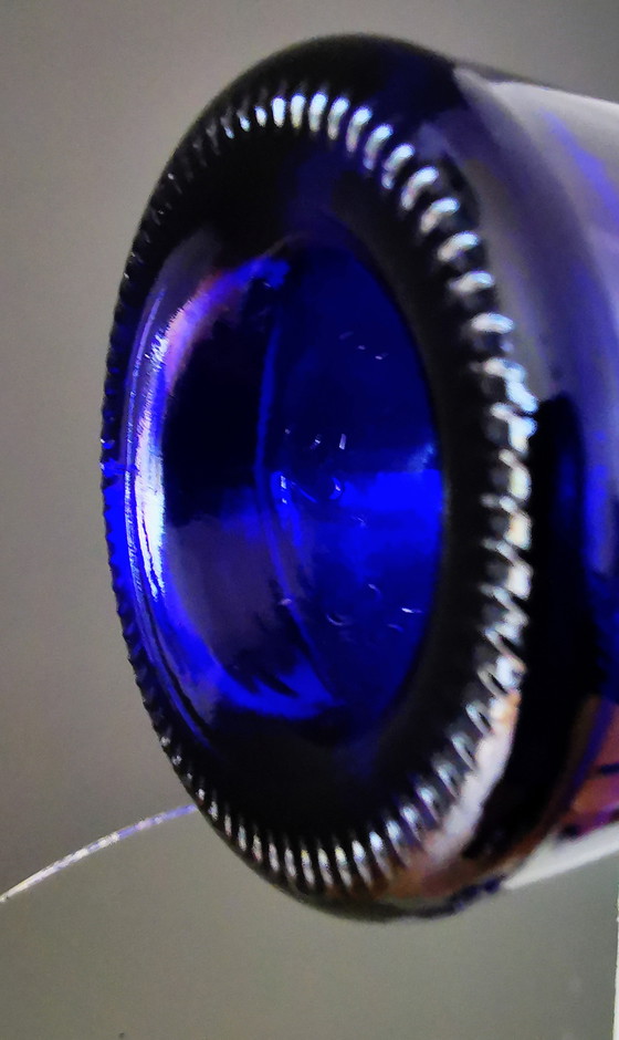 Image 1 of Bouteilles/carafes en verre cobalt