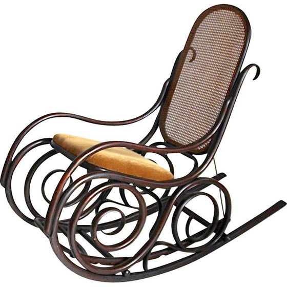 Image 1 of Vintage Art deco rocking chair, Thonet, 1930s