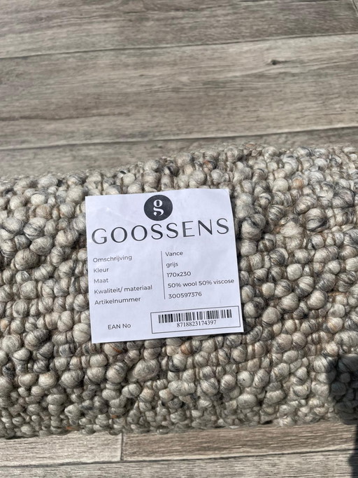Brinker Carpets Goossens Vance Gray Rug - 170x230cm