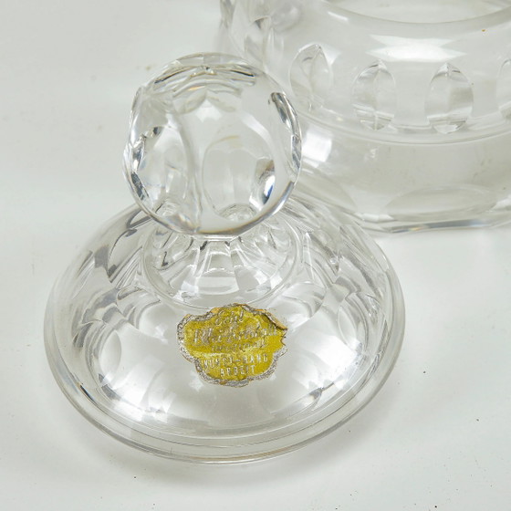 20th Century Crystal Set: Pair of Bowls, Vials, and Boxes – Klassiek (photo 3 of 7)