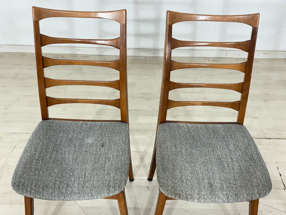 Image 1 of Lot de 5 chaises de salle à manger/cuisine/vintage de style mid-century, très belles.