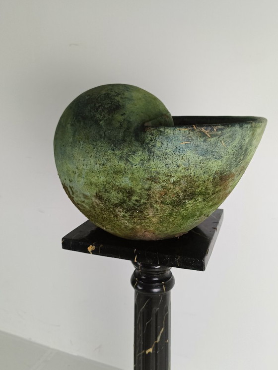 Image 1 of Hermosa cóclea de terracota antigua con gran pátina