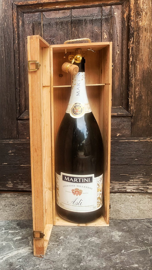 Bottiglia vuota collezione edizione limitata Martini 2000