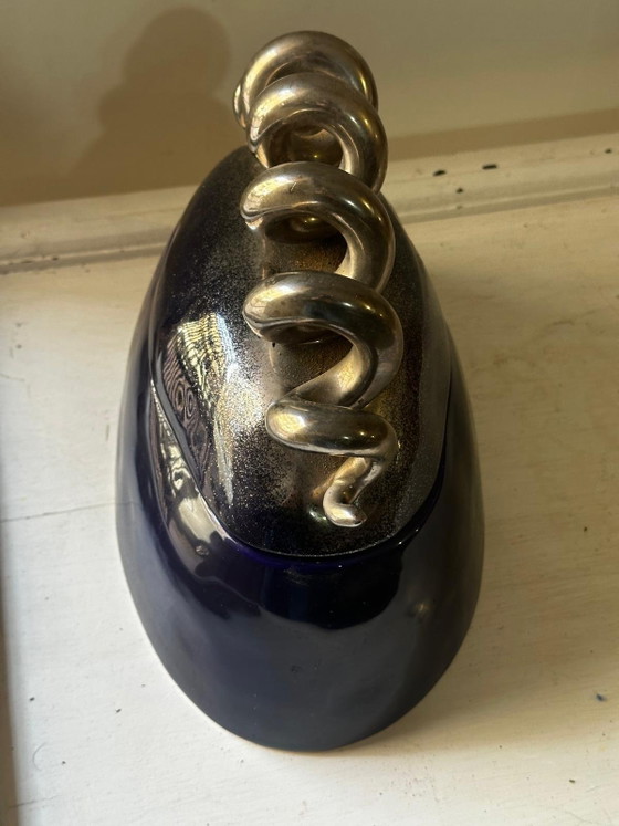 Scatola scultorea postmoderna in ceramica smaltata – Oggetti decorativi (photo 2 of 15)