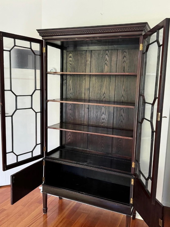 Image 1 of English Display Cabinet, Bookcase, Cuban Mahogany, circa 1850