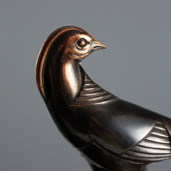 Image 1 of Orologio da Appoggio in Marmo Art Déco