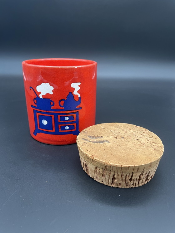 Vintage Ceramic Storage Jar by Wächtersbach Keramik 70s-80s – Wächtersbach Keramik,, Crockery (photo 2 of 8)
