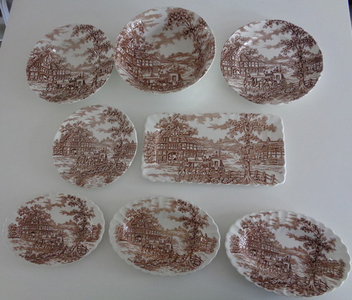 Alfred Meakin Staffordshire tableware pieces