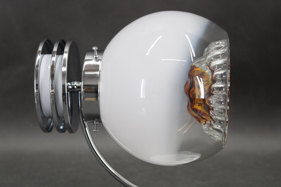 Image 1 of Pareja de apliques italianos de Murano de los años 70