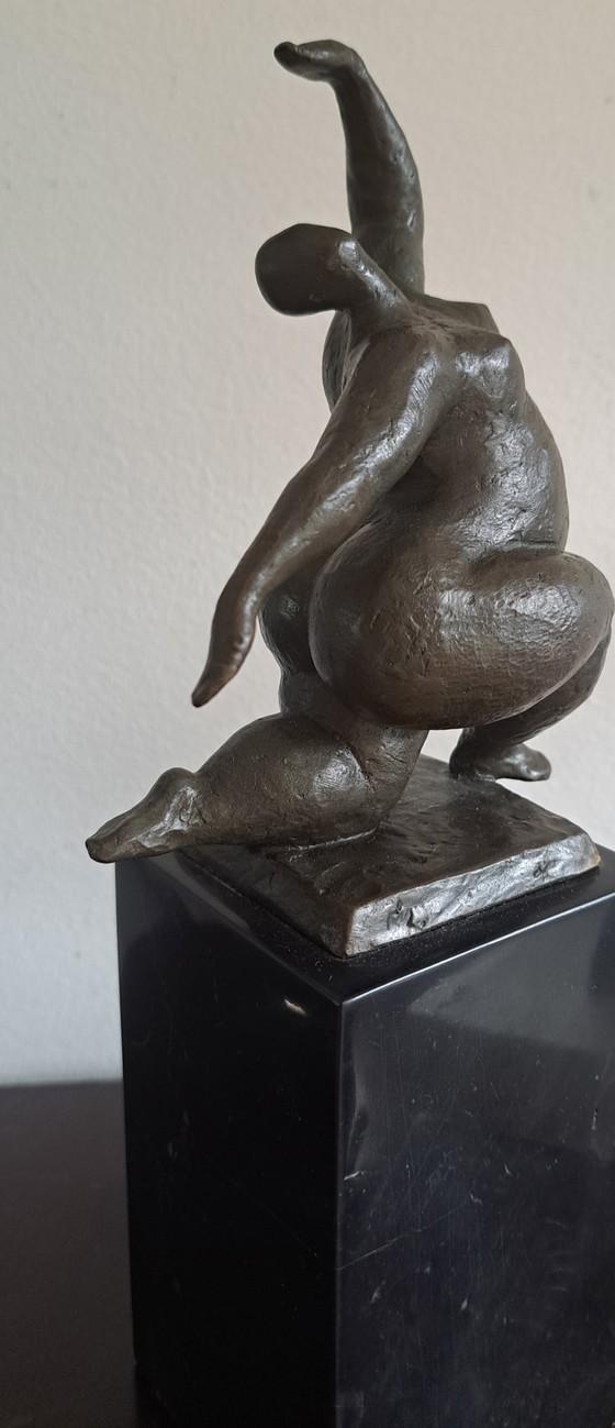 Danza Con Me, Sculture In Bronzo Su Marmo – Bronze (photo 5 of 9)