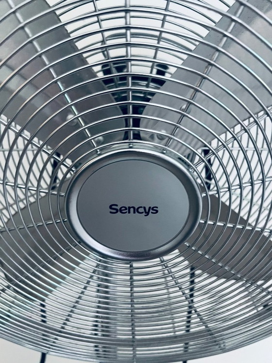Sencys Statiefventilator - Zo Goed Als Nieuw - Verchroomd – Decoratie, Metal, Chrome (photo 4 of 11)
