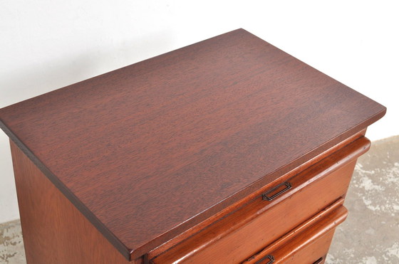 Image 1 of Vintage Chest of Drawers or File Cabinet in Mahogany