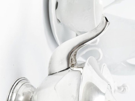 Plated Brass Coffee Pot from Christofle, France, 1930s – Table accessories, Silver (photo 8 of 10)