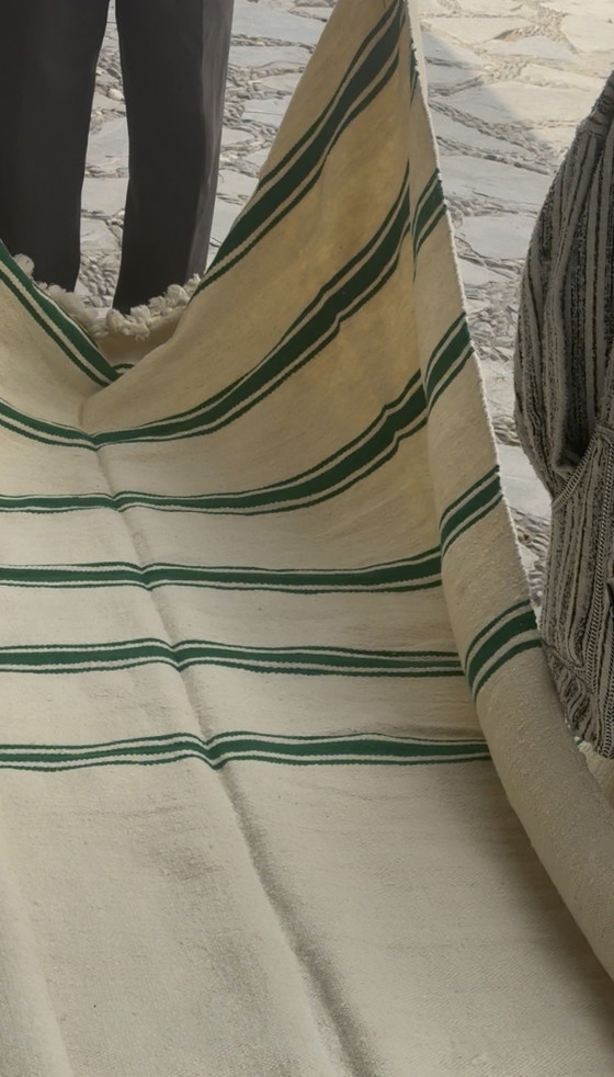 Monumentaal Marokkaans Wollen Namoesia Kleed (514x200 cm) - Handgeweven Textielkunst uit Tetouan - Exclusieve (photo 6 of 8)