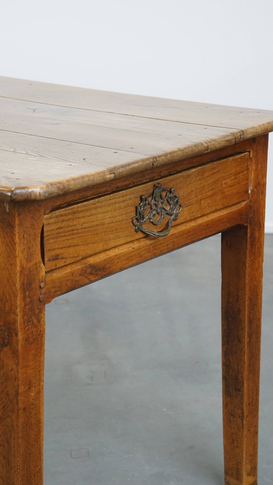 Image 1 of Table à manger/travail à un tiroir de la fin du XVIIIe siècle