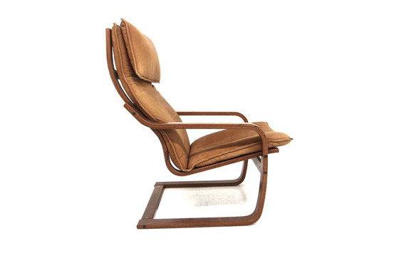 Vintage Leather Armchair, 1960, Ikea, Scandinavian (photo 6 of 7)