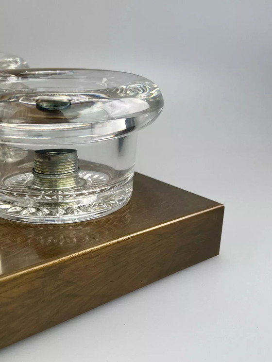 Image 1 of 60's 70's Plafonnier Applique Frères Cosack Luminaires Space Age Design