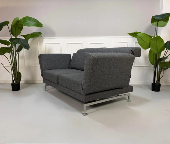 Image 1 of Brühl Moule Canapé Grau Schlafsofa Canapé Design 100% Wolle Ausstellungsstück