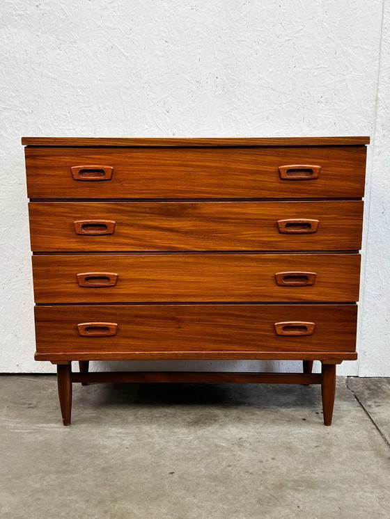 Image 1 of Commode vintage en teck, Pays-Bas, années 1960