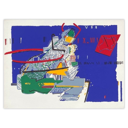 Gérard LE CLOAREC Industrie zeefdruk 1985