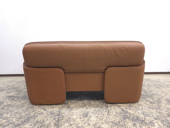 Image 1 of De Sede ds 125 Cognac Designer Sofa Leather Sofa Couch Gerd Lange