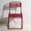 Sedie da giardino rosse antiche (c.1920). Set di 4 pezzi #37 – Wood, Iron (photo 34 of 40)