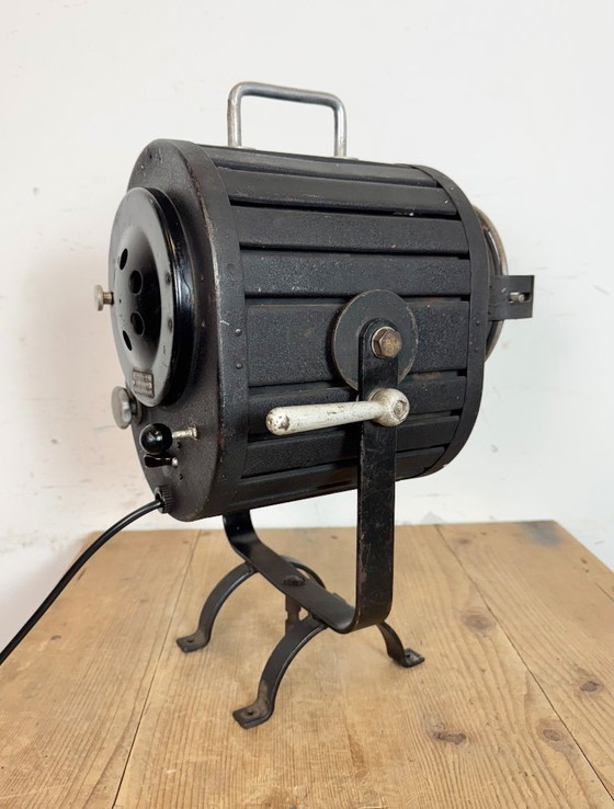 Image 1 of Vintage zwarte theaterspot, jaren 60