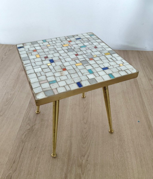 Fifties ceramic side table