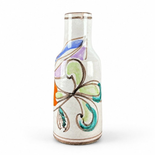Vintage DeSimone Solifleur Vase – Signed Sicilian ceramic in the Picasso style – vazen (photo 2 of 6)