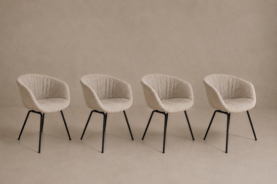 Image 1 of Hay - Chaise AAC27 Soft - Tissu Olavi 02 - Piètement noir