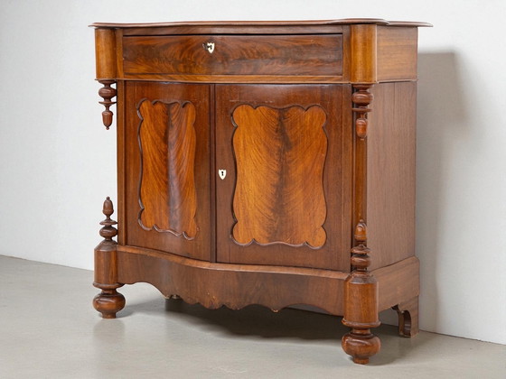 Image 1 of Biedermeier penantkastje - commode / wastafelkast