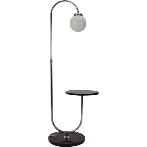 Vintage Art Deco vloerlamp door Jindrich Halabala, Tsjecho-Slowakije 1930