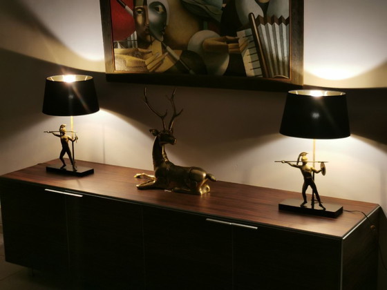 Image 1 of Paire de lampes "Gladiateur" 1970s