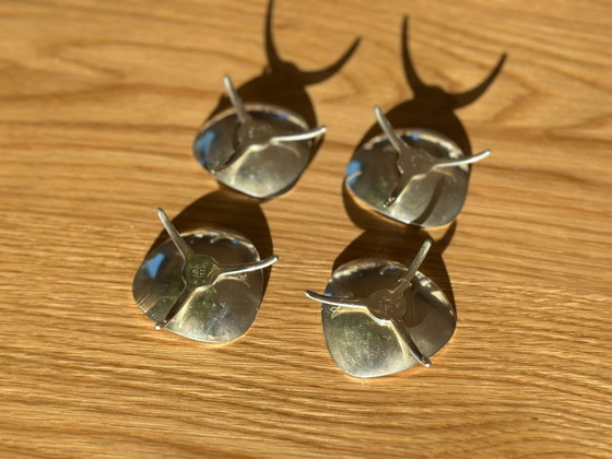 Carl Cohr Candle holders 4 pieces Alta – Metal, Silver (photo 4 of 5)