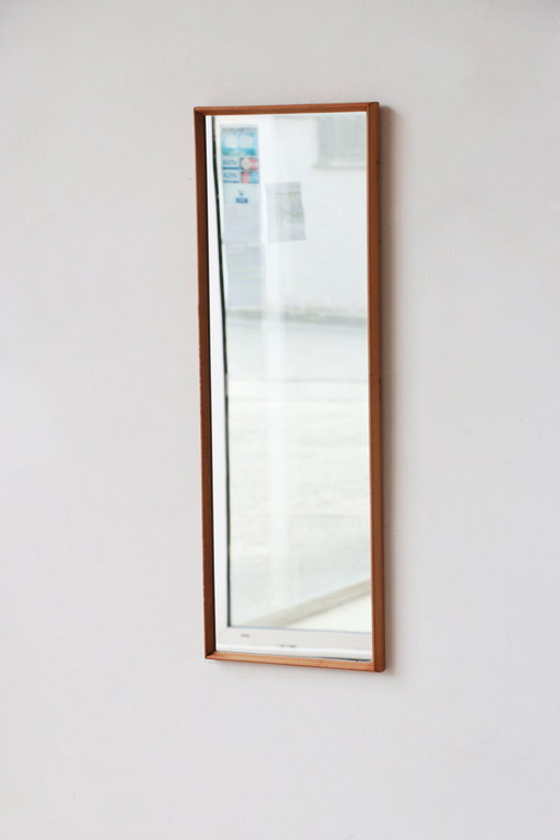 Rectangular Teak Mirror - Scandinavian Style - 28.03.25.08