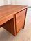 Teakhouten bureau met extra laptopvak, Denemarken (photo 7 of 10)
