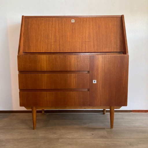 Retro Vintage-Sekretär aus der mid-century