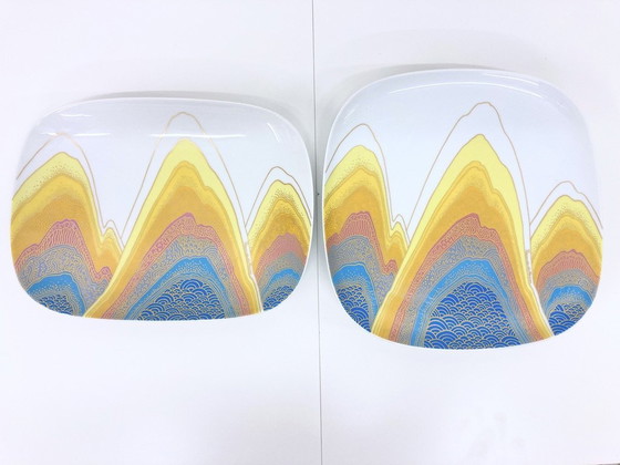 Image 1 of 2 Plates/Fruit Bowls by Rosenthal Design Rosamonde Nairac 70s