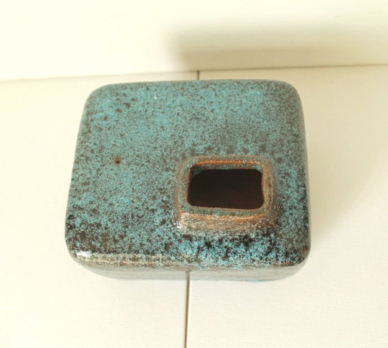Pieter Groeneveldt MCM Blockvase, Kaminvase, 1950er/1960er Jahre – Vasen, Ceramic (photo 5 of 17)