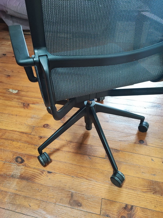 Vitra Physix, Bürostühle, Kunststoff, Stoff, Schwarz (Foto 2 von 5)