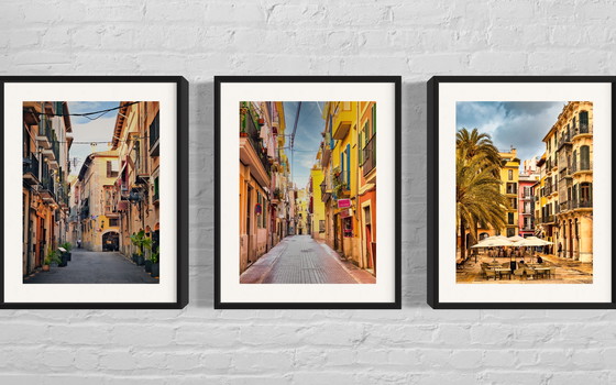 Image 1 of Streets of Palma I - Series of 3