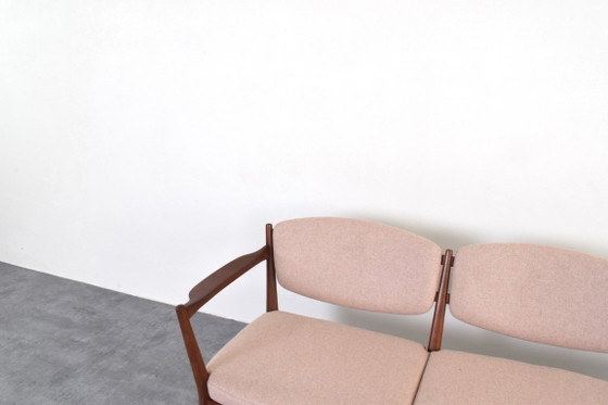 Norwegian Teak Sofa by Fredrik A. Kayser & Adolf Relling for Arnestad Bruk, 1950s – 3-5 seaters, Wood, Wool (photo 13 of 19)