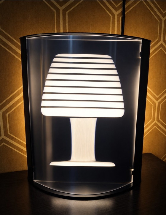Unieke Italiaanse Designset Kundalini Mirage hologram-lampen (Slechts 35 sets wereldwijd)! – Tafellampen (photo 3 of 6)