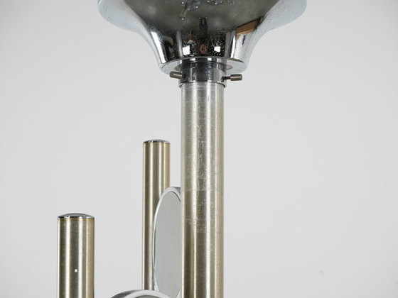 Image 1 of Lustre de style futuriste, verre de Murano, années 1970, fabriqué en Italie